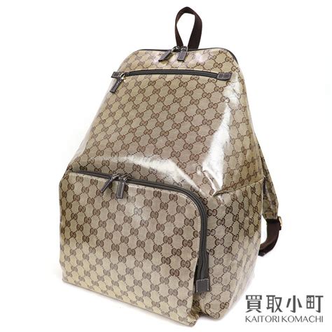 GUCCI Backpack 179606 GG Crystal Backpack and Daypack 